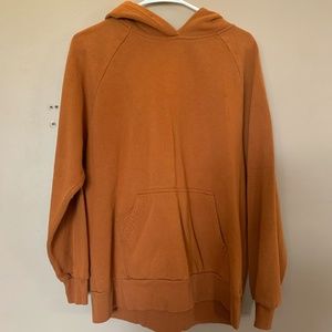 Oversized Burnt Orange Hoodie